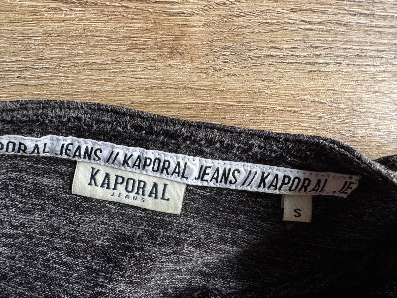 Lange mouw T-shirt trui voor heren maat S Kaporal zeer goede staat – photo 3